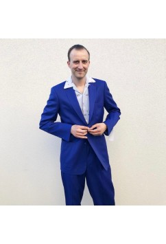 Suit Plain Blue 